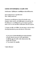 Årsmöteshandlingar Fjällhöjden 2026